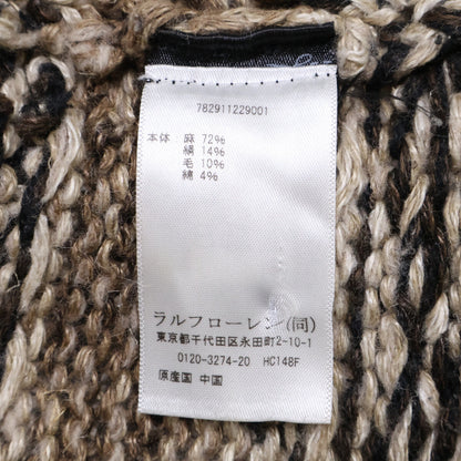 RRL ダブルアールエル 【国内正規】782911229001 ネイティブ柄 カウチンハンド ショールカラー ニットカーディガン/ ジャケット