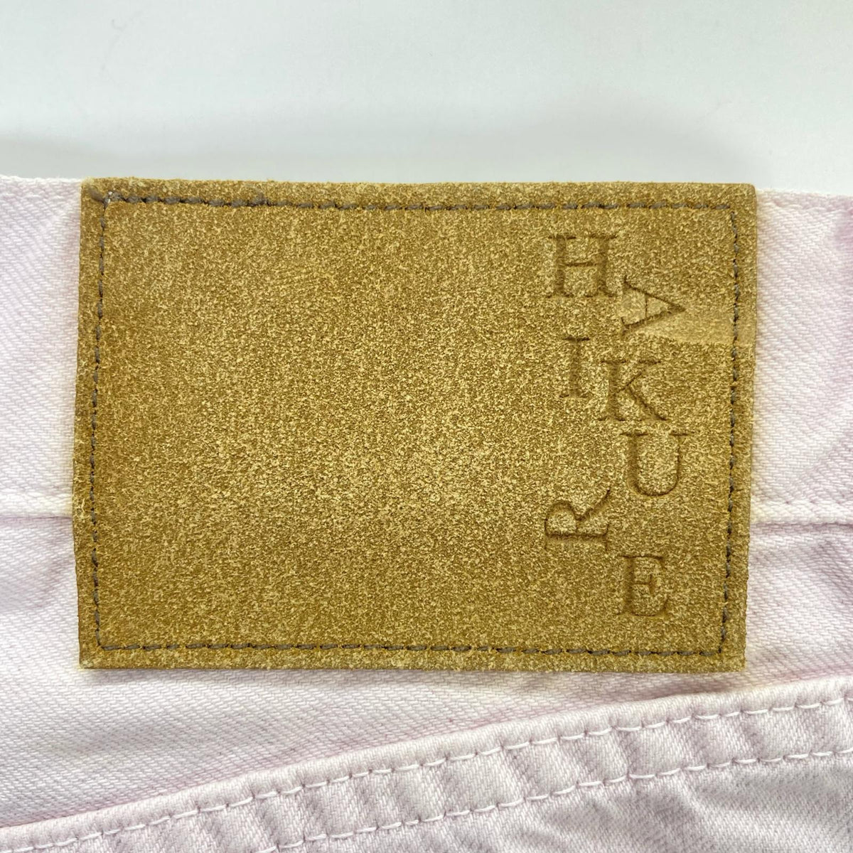HAIKURE ハイクル ピンク HEW03322 ストレートデニム ボトムス