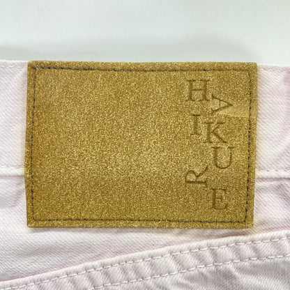 HAIKURE ハイクル ピンク HEW03322 ストレートデニム ボトムス