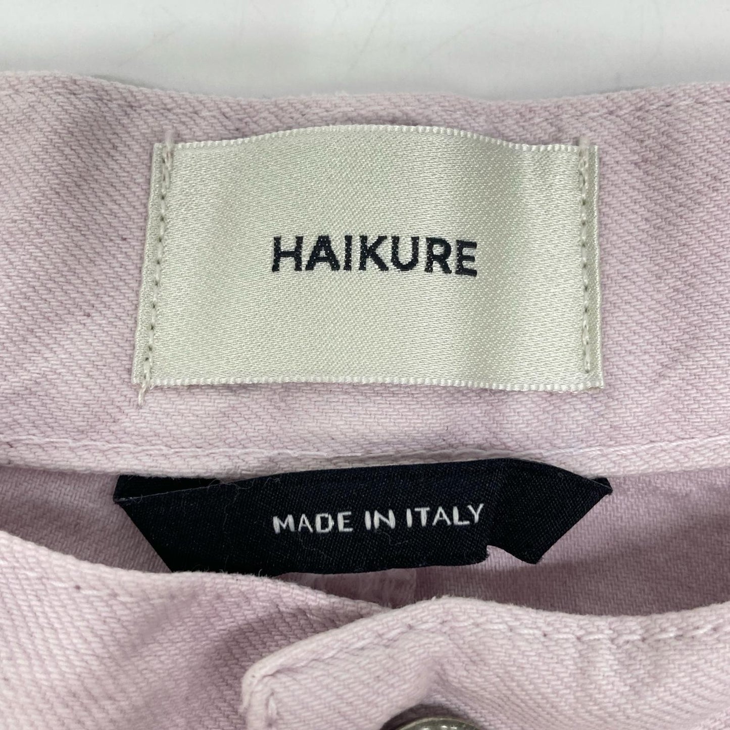 HAIKURE ハイクル ピンク HEW03322 ストレートデニム ボトムス