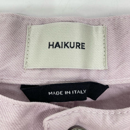 HAIKURE ハイクル ピンク HEW03322 ストレートデニム ボトムス