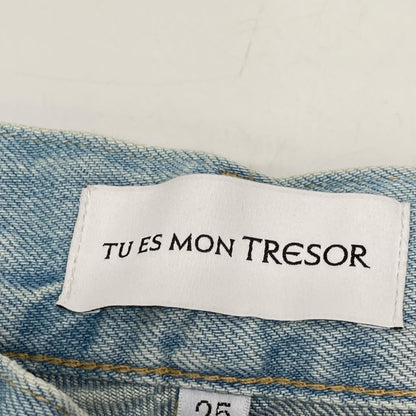 Tu es mon TRESOR Tu es mon TRESOR 冰洗款 青金石牛仔裤 直筒牛仔裤 下装 26