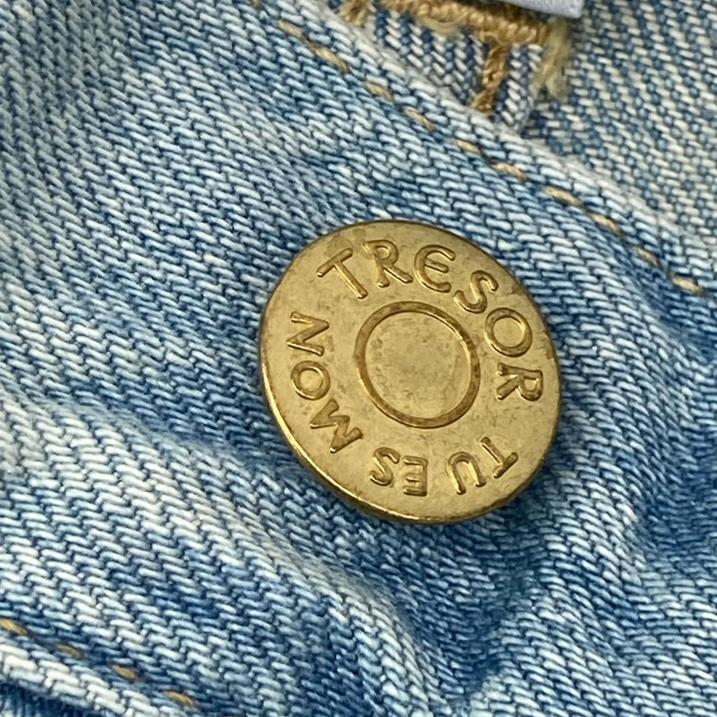 Tu es mon TRESOR Tu es mon TRESOR 冰洗款 青金石牛仔裤 直筒牛仔裤 下装 26