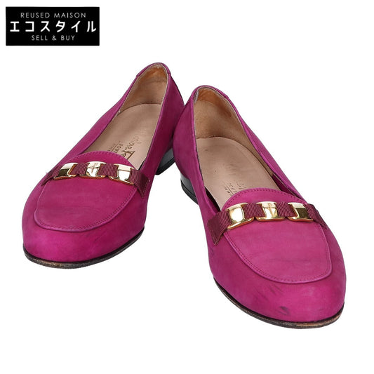 ﾊﾟｰﾌﾟﾙ ﾇﾊﾞｯｸ 5869 PONZA ﾛｰﾋｰﾙﾊﾟﾝﾌﾟｽ シューズ 71/2B レディース
