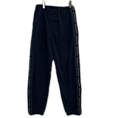 VETEMENTS ヴェトモン ネイビー MSS18PA27 サイドライントラックナイロンパンツ ボトムス