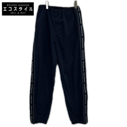 VETEMENTS ヴェトモン ネイビー MSS18PA27 サイドライントラックナイロンパンツ ボトムス