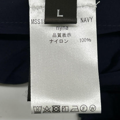 VETEMENTS ヴェトモン ネイビー MSS18PA27 サイドライントラックナイロンパンツ ボトムス