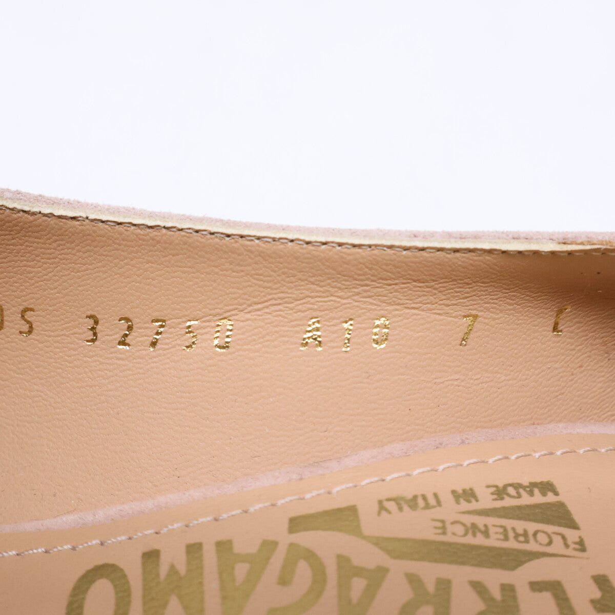 Salvatore Ferragamo サルヴァトーレフェラガモ 【美品】32750 A10 リボン スエード ポインテッドトゥ パンプス シューズ