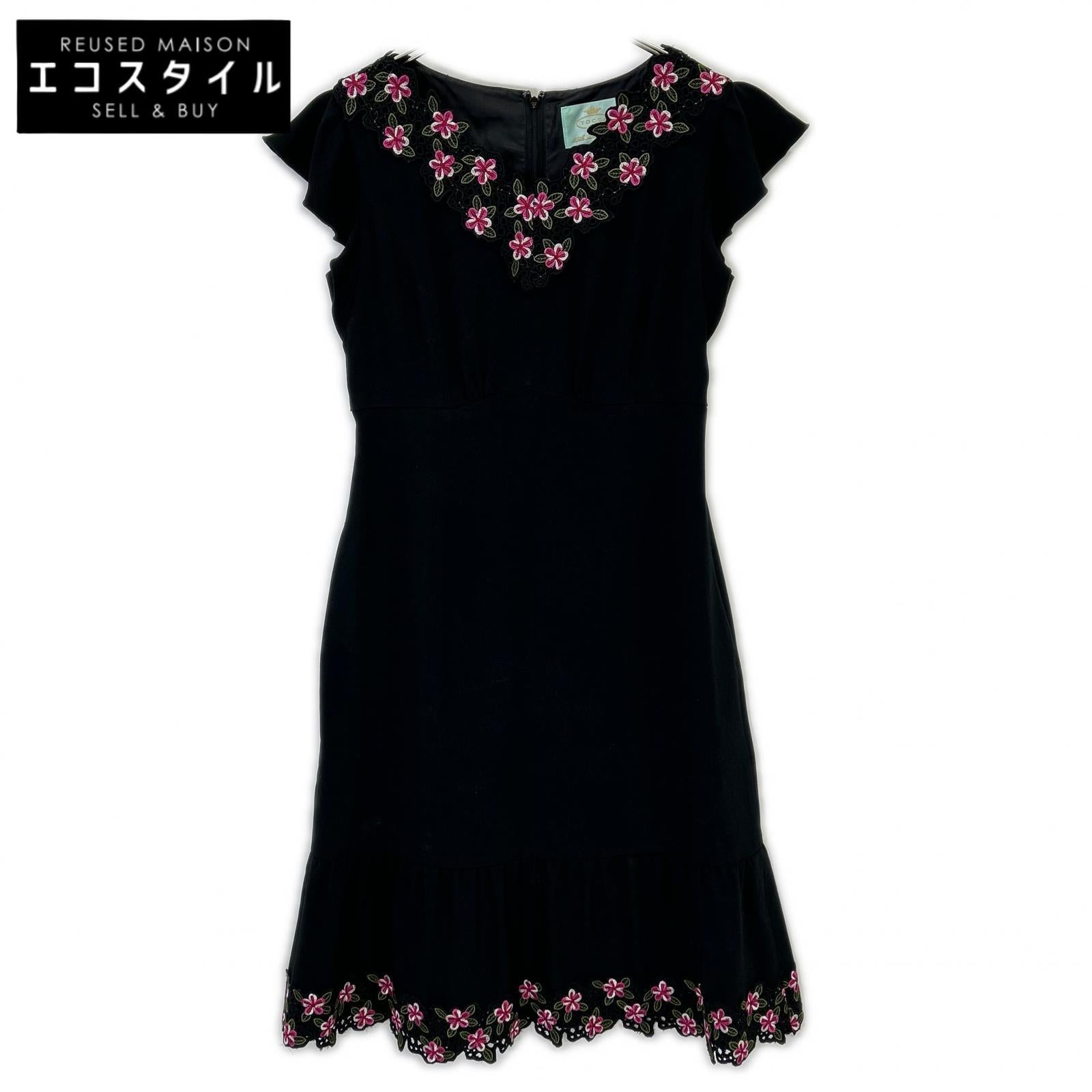 TOCCA トッカ OPTOBM0640 ブラック CAMILLE ドレスワンピース ワンピース