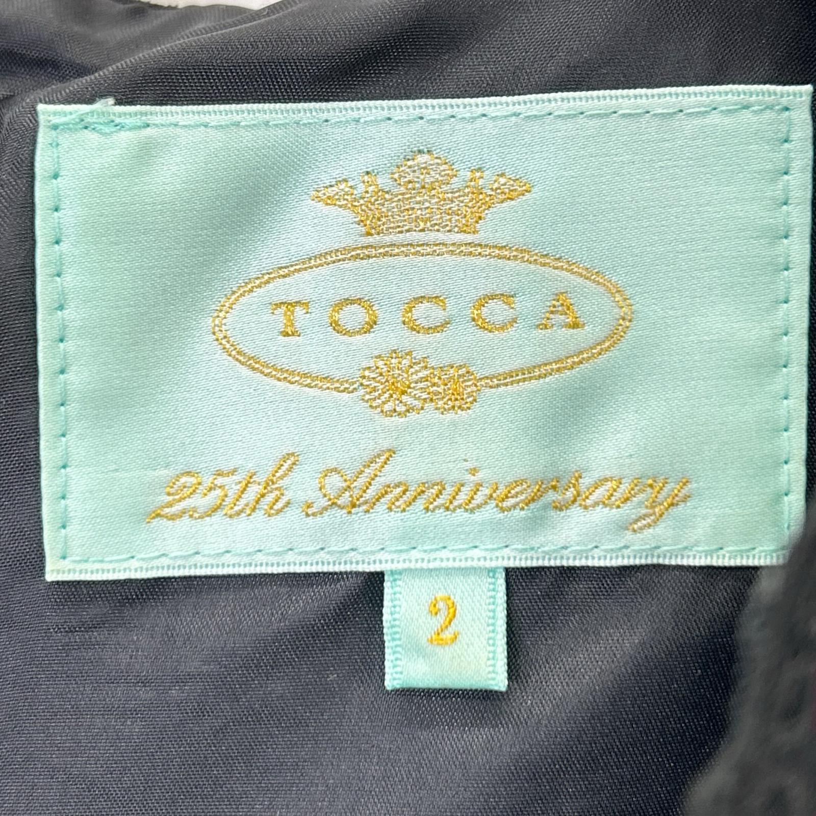 TOCCA トッカ OPTOBM0640 ブラック CAMILLE ドレスワンピース ワンピース