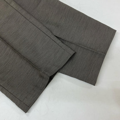giab's ARCHIVIO bespoke MASACCIO ring brown 3G Shaka Wool No-Pleat Trousers Bottoms
