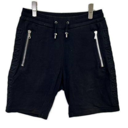BALMAIN バルマン OA000B141 バルマン サイドロゴ ハーフスウェットパンツ ボトムス