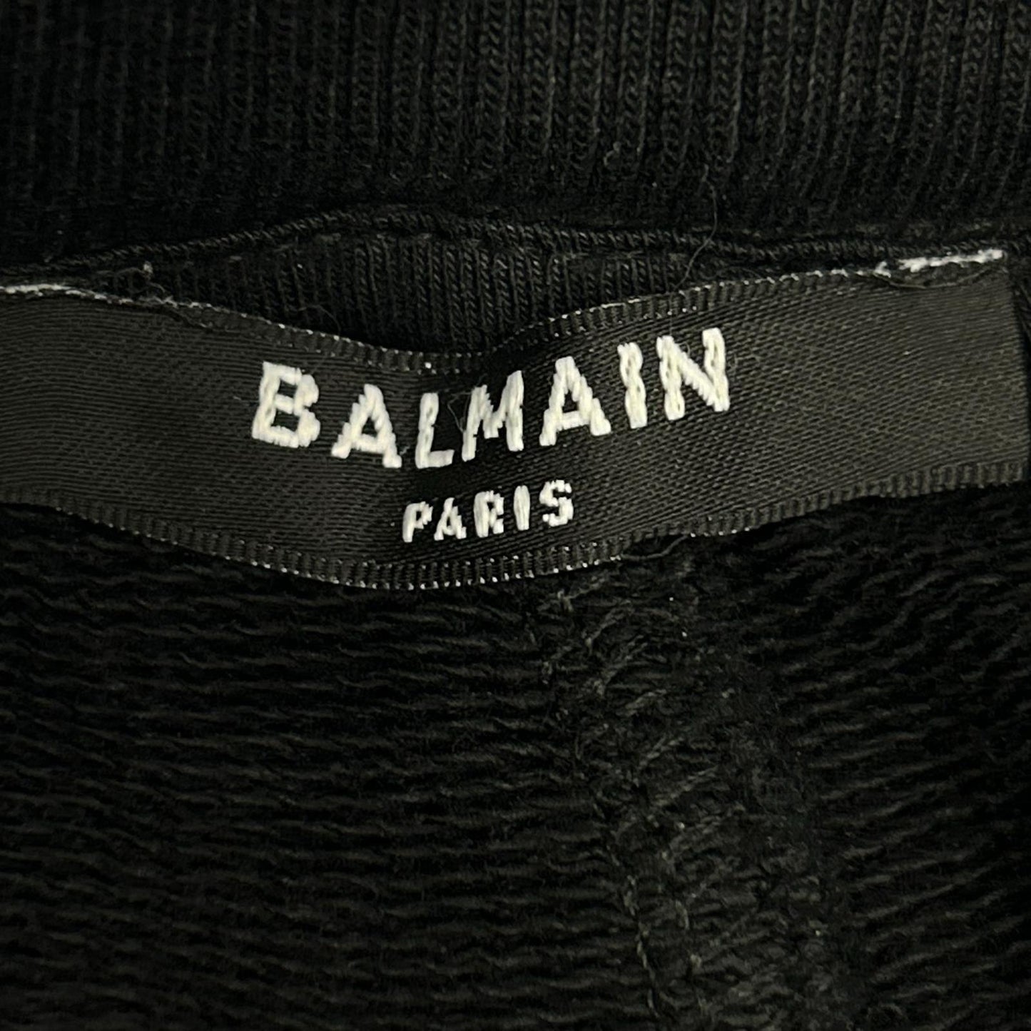 BALMAIN バルマン OA000B141 バルマン サイドロゴ ハーフスウェットパンツ ボトムス