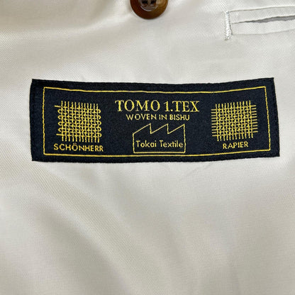 TRY TAILOR トライテーラー ベージュ 3ピース 総裏 ダブルブレスト スーツ スーツ セットアップ