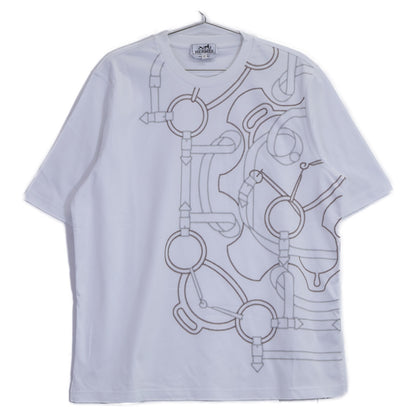 HERMES エルメス 新品同様 国内正規 エプロン・ドール・モザイク Ｔシャツ トップス