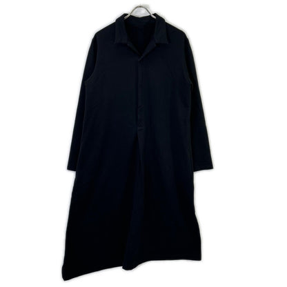 Y's Black YM-T12-673 High-Gauge French Terry Dress