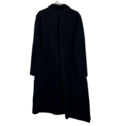 Y's Black YM-T12-673 High-Gauge French Terry Dress
