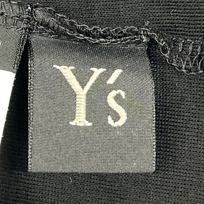 Y's ワイズ ブラック YT-T18-675 コットンカーディガン トップス