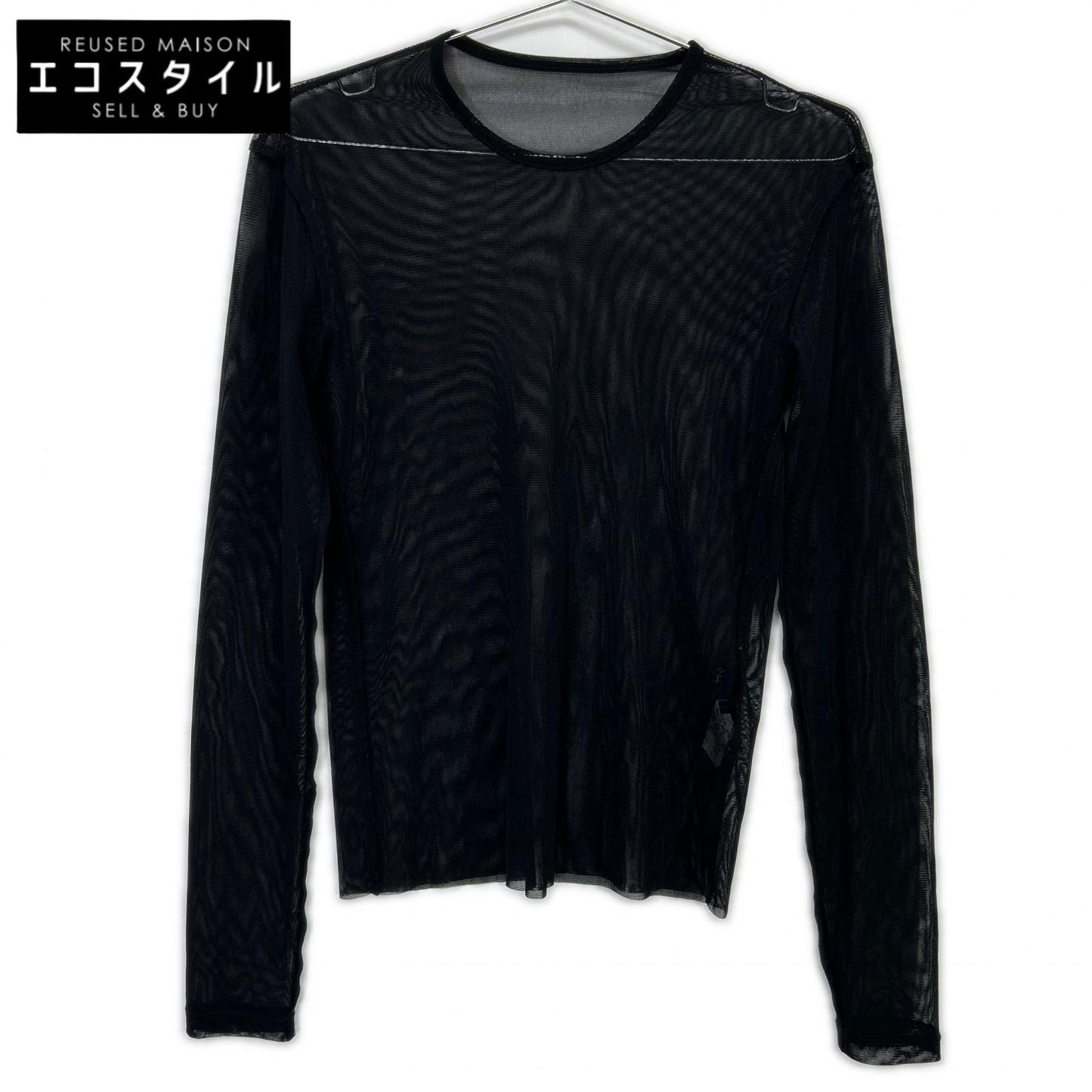 Y's ワイズ YP-T49-932 チュールクルーネックTシャツ トップス