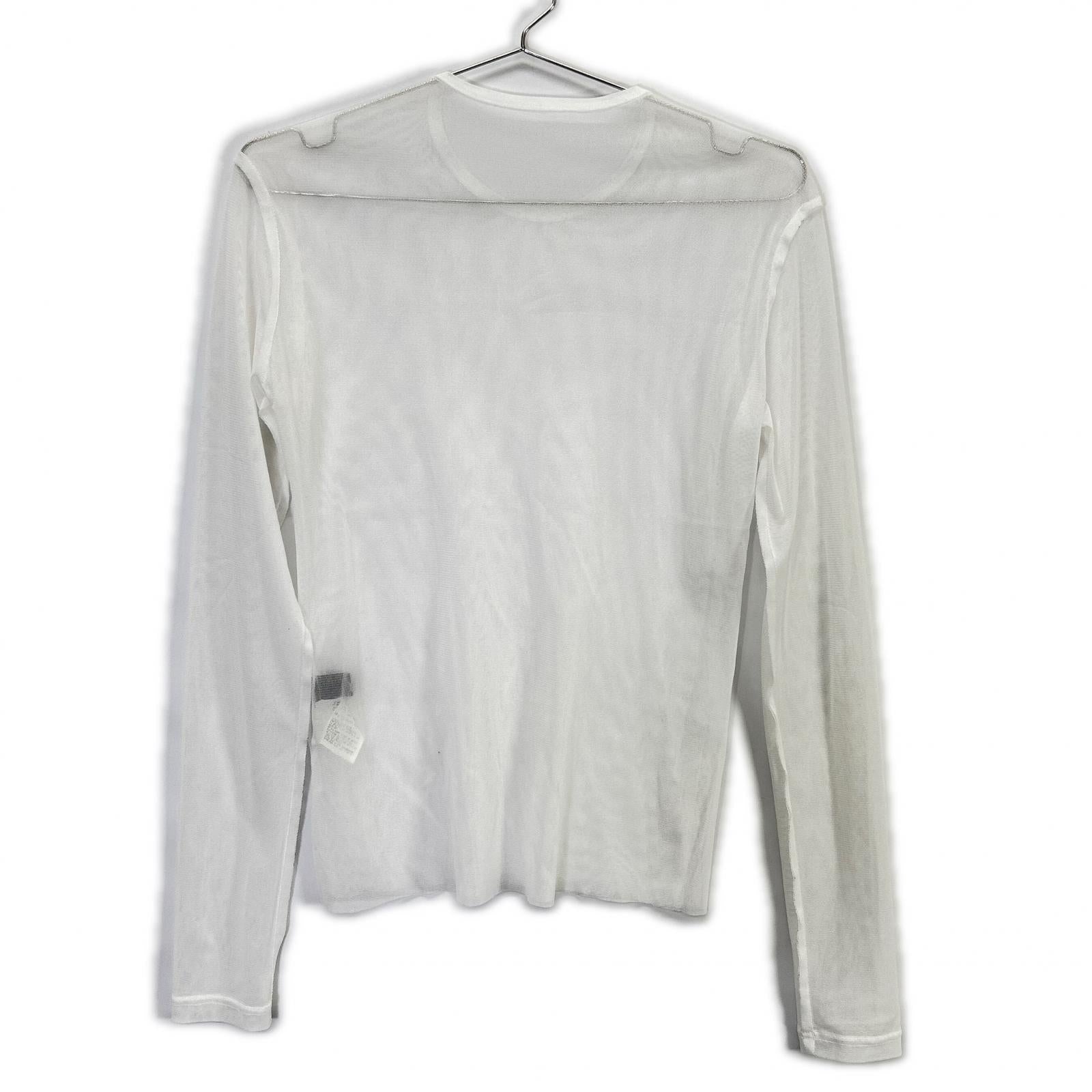 Y's ワイズ YP-T49-932 チュールクルーネックTシャツ トップス