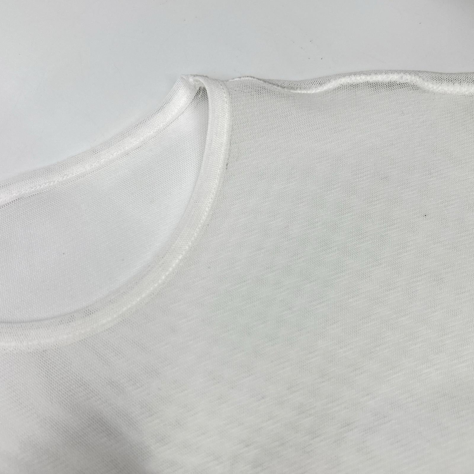 Y's ワイズ YP-T49-932 チュールクルーネックTシャツ トップス