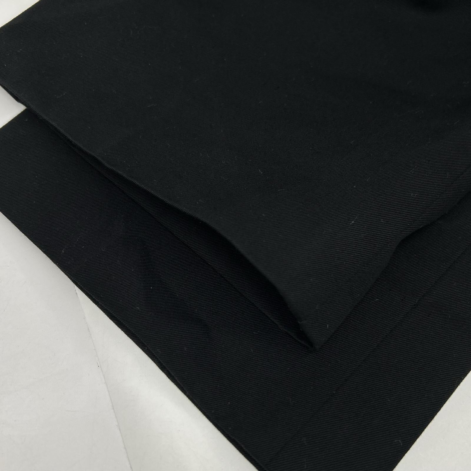 BURBERRY Black 8047029 Cotton Twill Cargo Tapered Pants Bottoms
