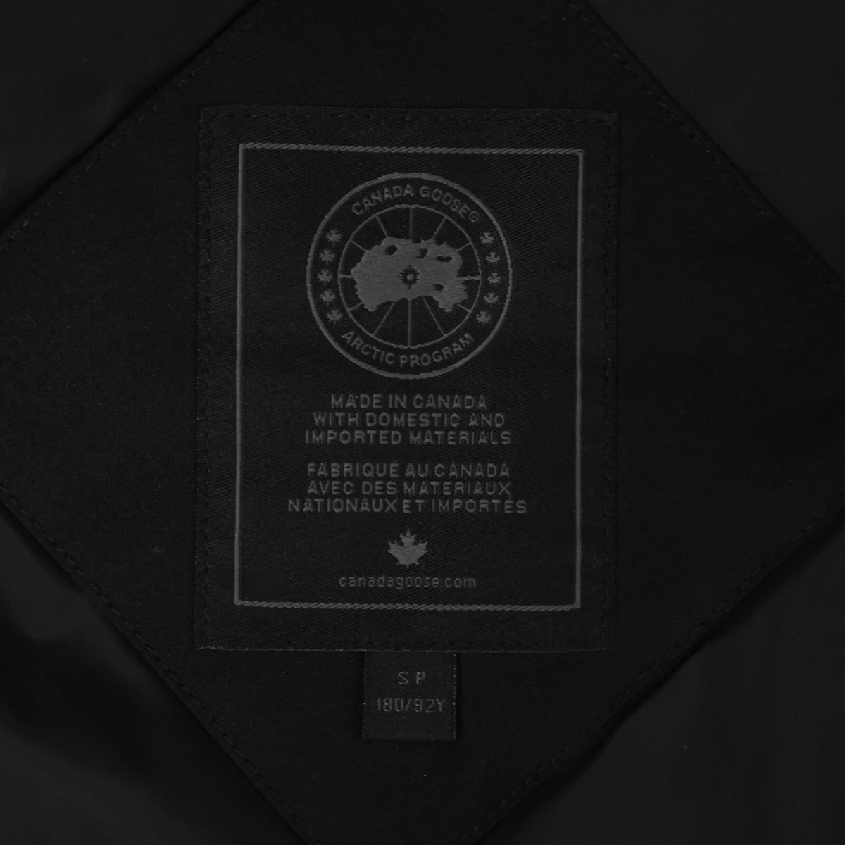 CANADA GOOSE 加拿大鹅 【全新/国内正规（株）加拿大鹅日本分公司】4151MB BLACK DISC Garson马甲 Black Label 羽绒马甲 S码