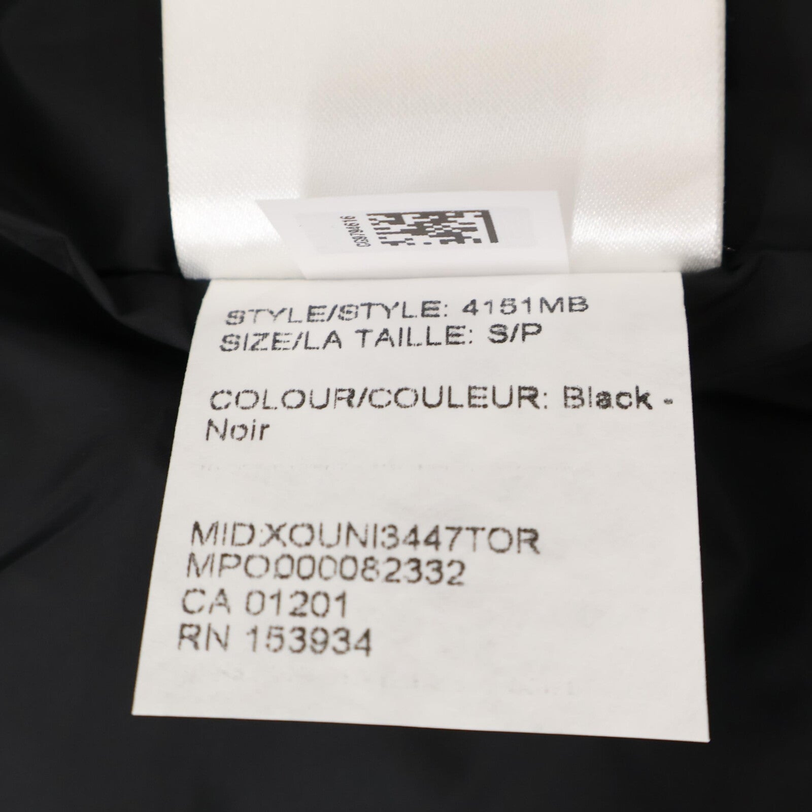 CANADA GOOSE 加拿大鹅 【全新/国内正规（株）加拿大鹅日本分公司】4151MB BLACK DISC Garson马甲 Black Label 羽绒马甲 S码