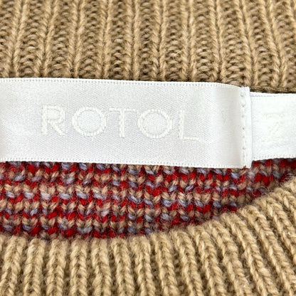 ROTOL 洛托尔 米色系 18AW COMMAND KNIT 指挥官针织衫 上衣 2