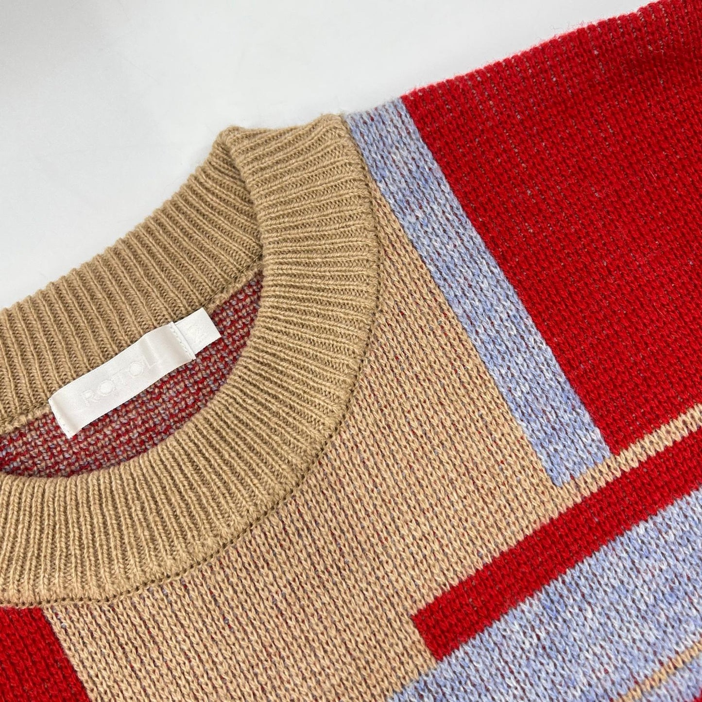 ROTOL 洛托尔 米色系 18AW COMMAND KNIT 指挥官针织衫 上衣 2