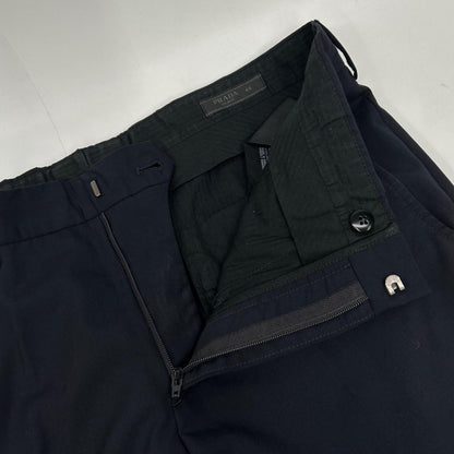 PRADA プラダ DNA429 ブラック ストレートパンツ ボトムス
