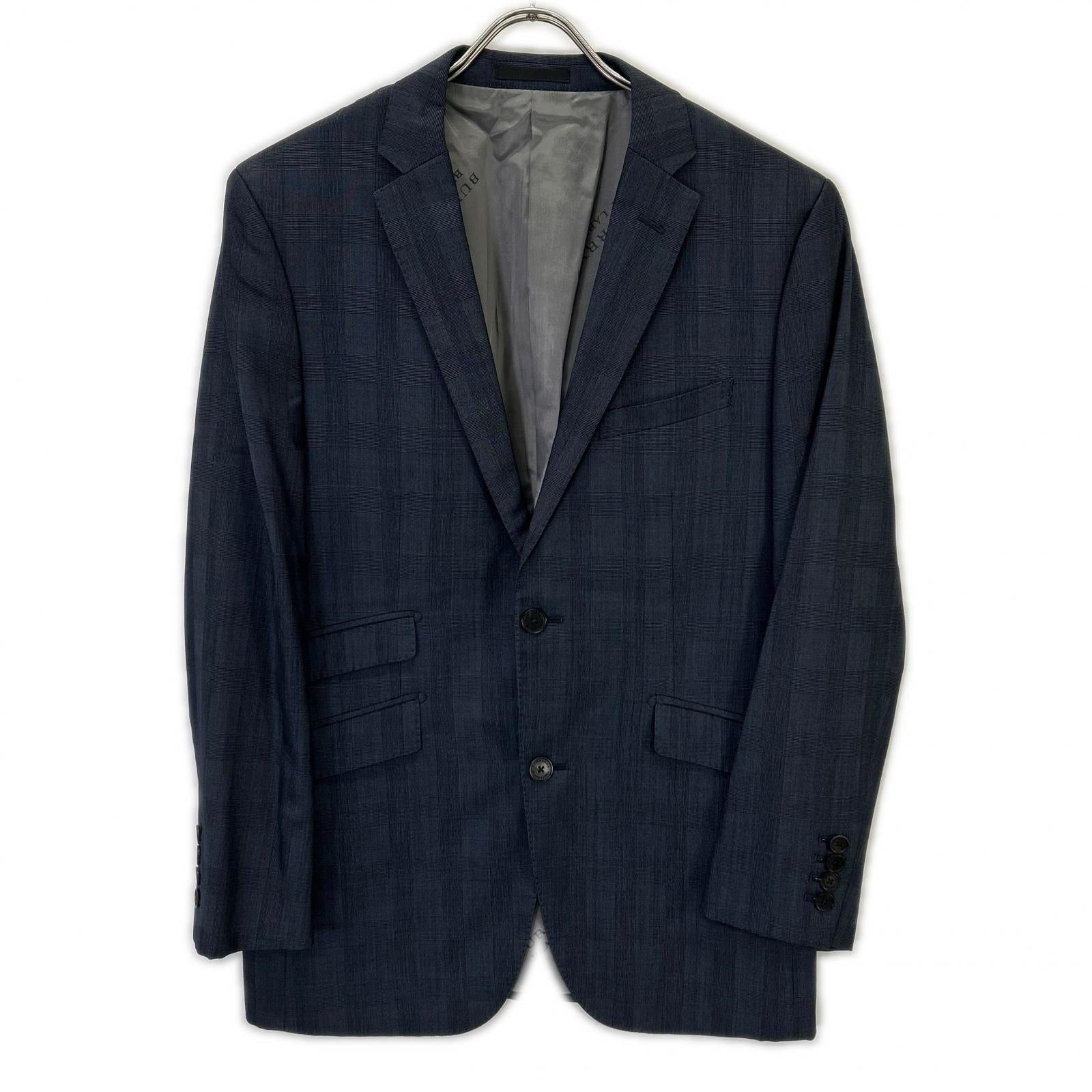 BURBERRY BLACK LABEL 巴宝莉黑标 海军蓝 D1H25-605-29 两件套 单排扣西服套装 38/38