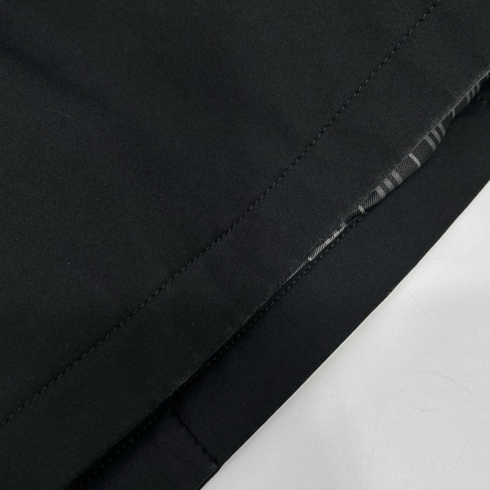 BURBERRY BLACK LABEL バーバリーブラックレーベル ﾌﾞﾗｯｸ BMA14-313-09 ｼｮｰﾄ丈ﾄﾚﾝﾁｺｰﾄ コート L