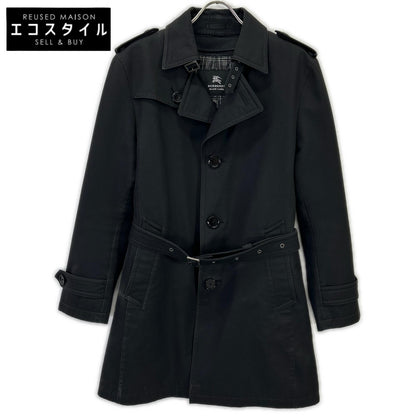 BURBERRY BLACK LABEL バーバリーブラックレーベル ﾌﾞﾗｯｸ BMA14-313-09 ｼｮｰﾄ丈ﾄﾚﾝﾁｺｰﾄ コート L