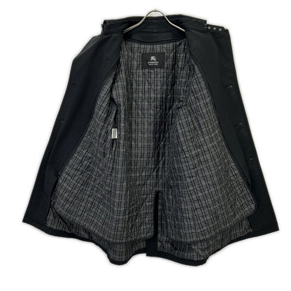 BURBERRY BLACK LABEL バーバリーブラックレーベル ﾌﾞﾗｯｸ BMA14-313-09 ｼｮｰﾄ丈ﾄﾚﾝﾁｺｰﾄ コート L