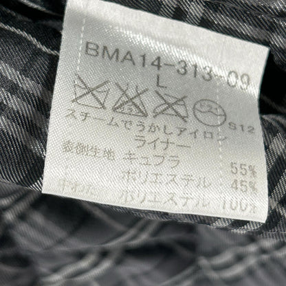 BURBERRY BLACK LABEL バーバリーブラックレーベル ﾌﾞﾗｯｸ BMA14-313-09 ｼｮｰﾄ丈ﾄﾚﾝﾁｺｰﾄ コート L