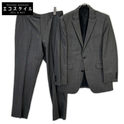 BURBERRY BLACK LABEL 博柏利黑标 炭灰色细条纹 D1H35-810-07 两件套 西服套装