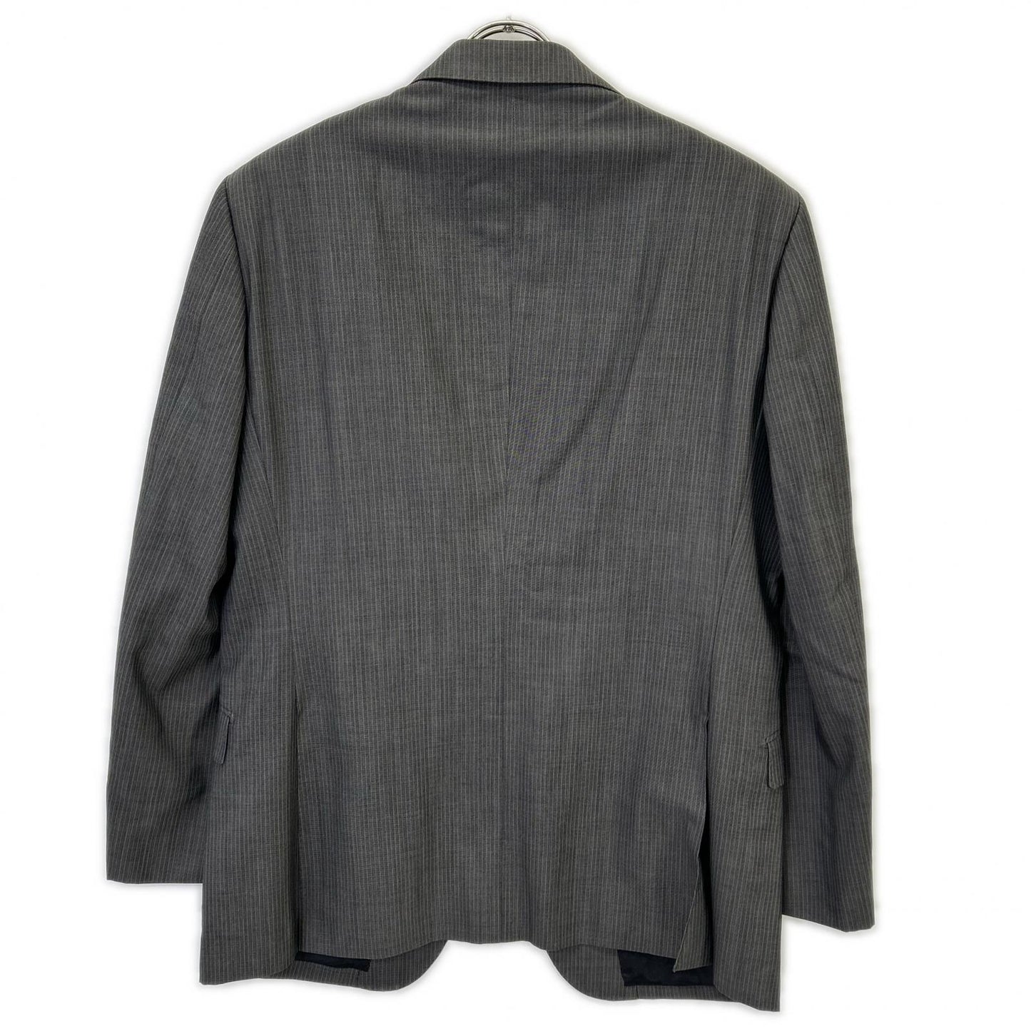 BURBERRY BLACK LABEL 博柏利黑标 炭灰色细条纹 D1H35-810-07 两件套 西服套装