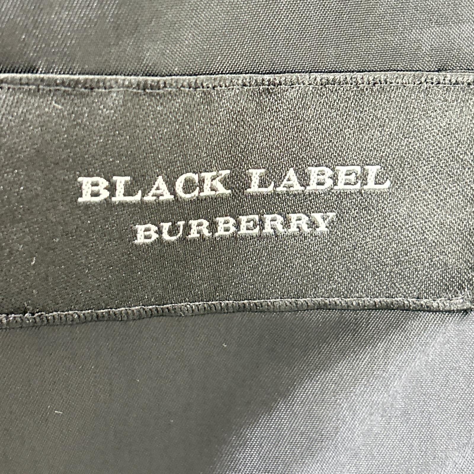 BURBERRY BLACK LABEL 博柏利黑标 炭灰色细条纹 D1H35-810-07 两件套 西服套装