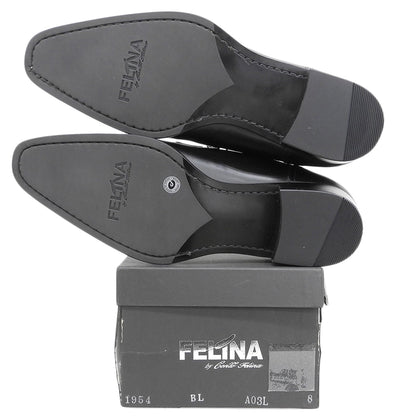 Cento Felina Dress Shoes Men's Black 8 1954 (Like New)