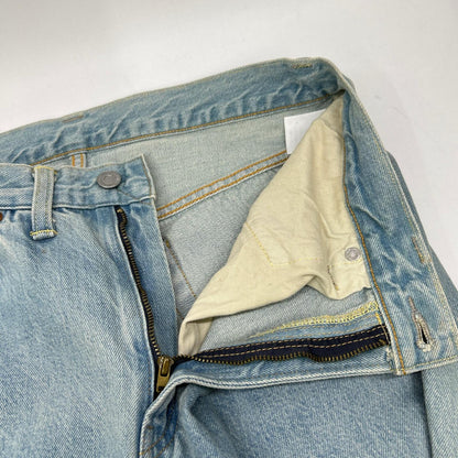 LEVI'S 李维斯 501ZXX 纽扣底部3015 赤耳 大E 牛仔裤 下装
