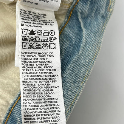 LEVI'S 李维斯 501ZXX 纽扣底部3015 赤耳 大E 牛仔裤 下装