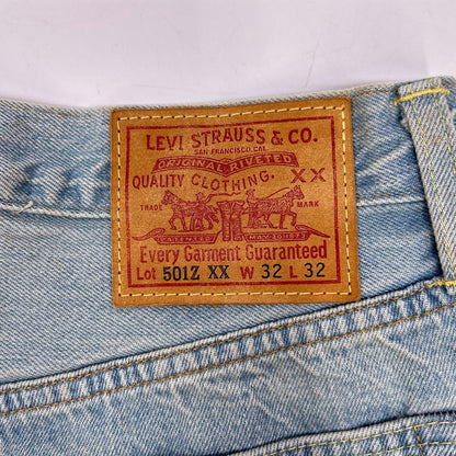 LEVI'S 李维斯 501ZXX 纽扣底部3015 赤耳 大E 牛仔裤 下装