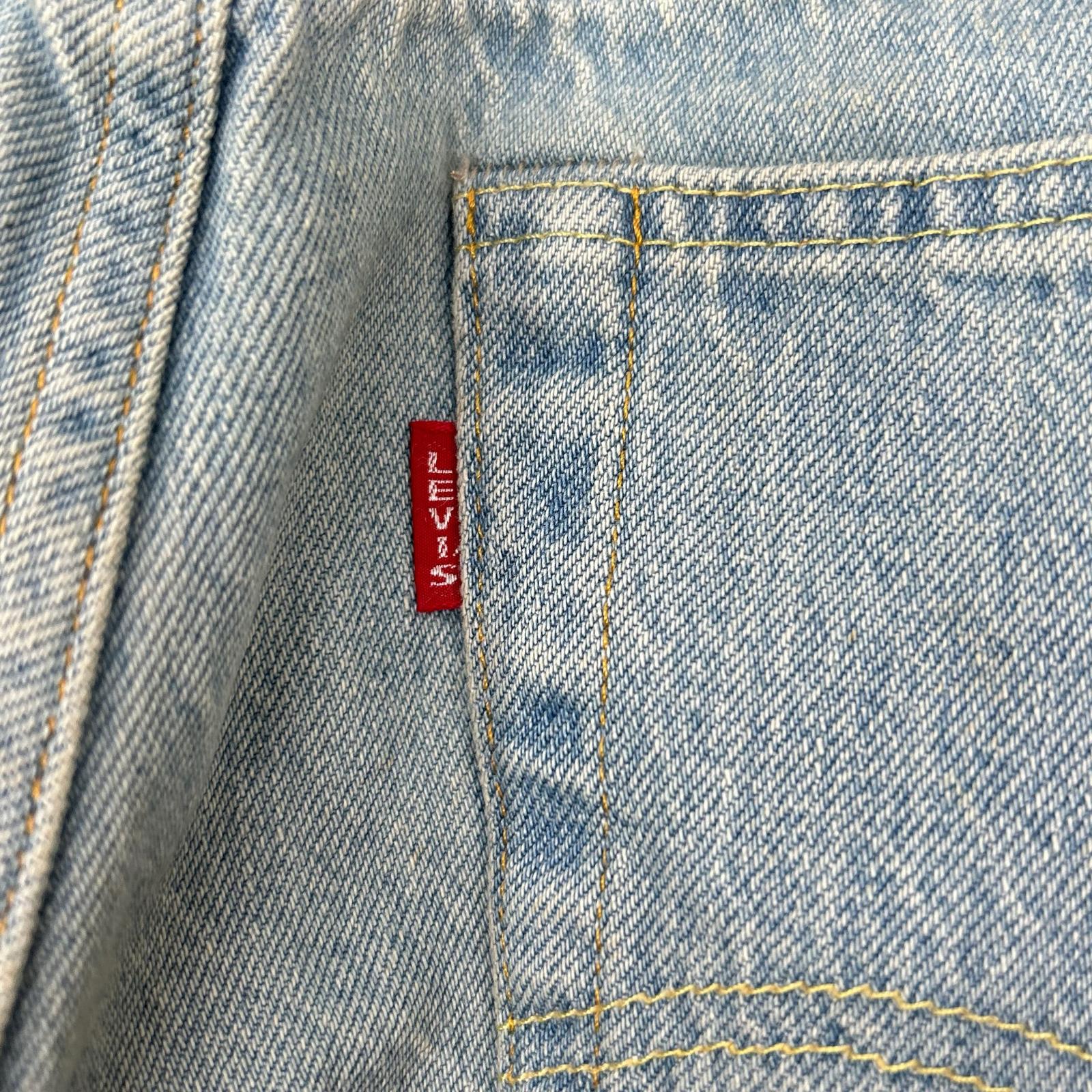 LEVI'S 李维斯 501ZXX 纽扣底部3015 赤耳 大E 牛仔裤 下装