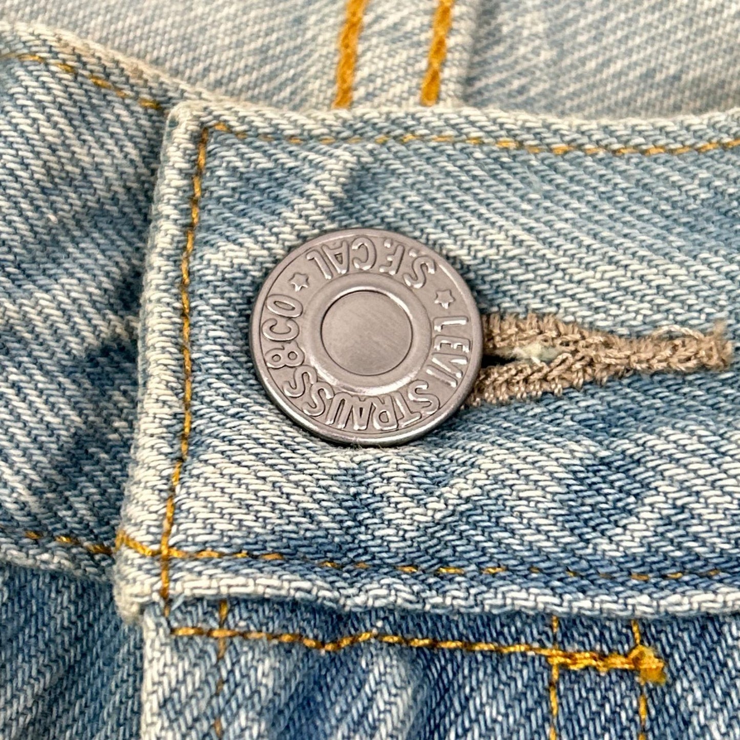 LEVI'S 李维斯 501ZXX 纽扣底部3015 赤耳 大E 牛仔裤 下装