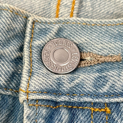 LEVI'S 李维斯 501ZXX 纽扣底部3015 赤耳 大E 牛仔裤 下装