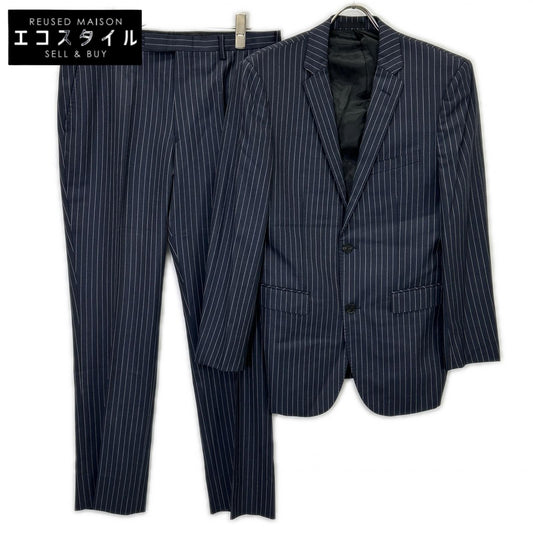 BURBERRY BLACK LABEL 博柏利黑标 海军蓝 条纹 D1H22-607-08 两件套 西服套装 38/38