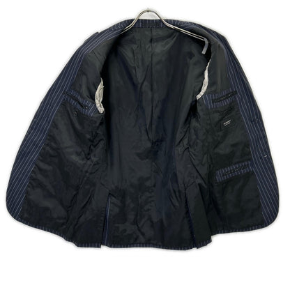 Burberry Black Label バーバリーブラックレーベル ネイビー ストライプ D1H22-607-08 2ピース スーツ スーツ セットアップ