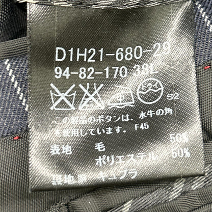 Burberry Black Label バーバリーブラックレーベル ネイビー ストライプ D1H22-607-08 2ピース スーツ スーツ セットアップ