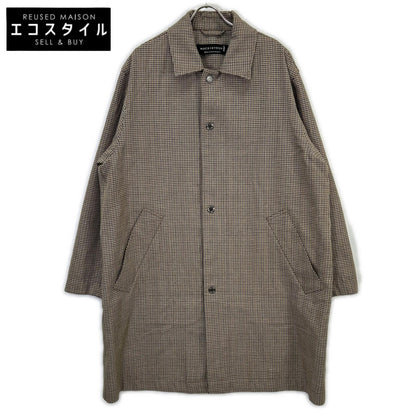 MACKINTOSH マッキントッシュ ブラウン GM-1058 ハウンドトゥース GTS HALKIRK コート コート